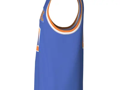 NBA Basketball jersey uniform 3D model