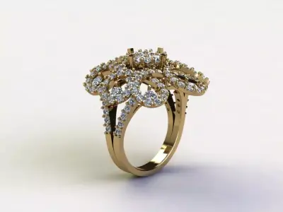 women ring in Asia also popular too R85 3D model