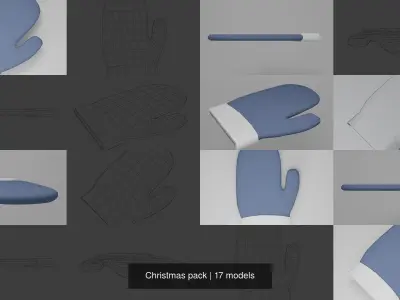 Christmas pack 3D Model Collection