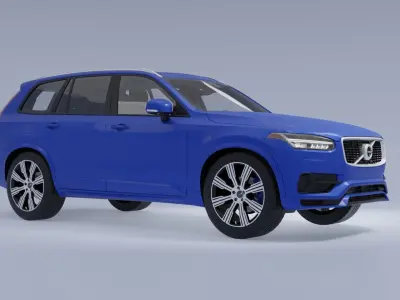 Volvo XC90 T8 2017 3D model