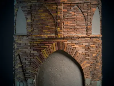 Wall middle east - VOL 03 - Maps - Sbsar Texture