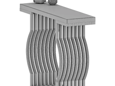 console table Free 3D model