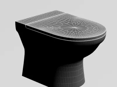 Toilet 002 3D model