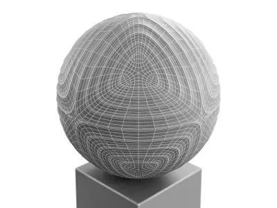 Abstract sculpture by Dominic Welch 3D model buy