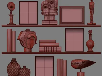 Decor Set 104 3D model