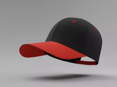 Cap - 04 Low-poly 3D model