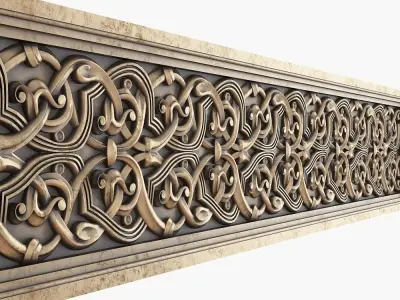 Arabian CNC decor 3D print model