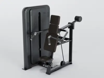 Shoulder Press Machine 3D model