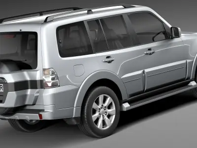 Mitsubishi Pajero Montero 2015 3D model