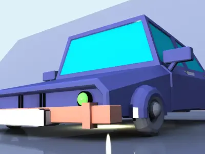 cartoonie21 car 3D model