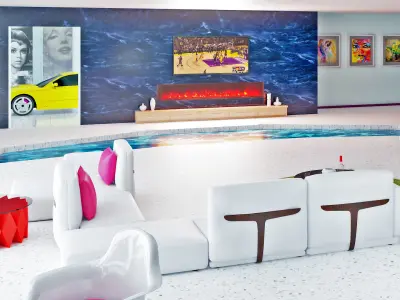 Villa California 3D model