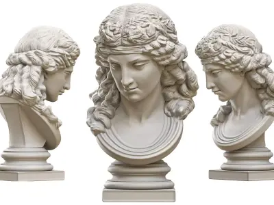 Ariadna Bust 3D print model