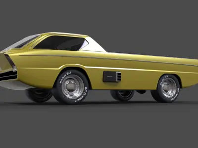 Dodge Deora 1967 3D model