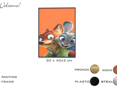 Disney frame  3D model