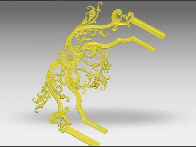 DOOR TOP DESIGN 3D model