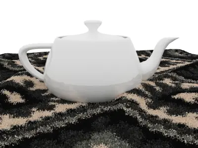Rugs No 14 Low-poly 3D model