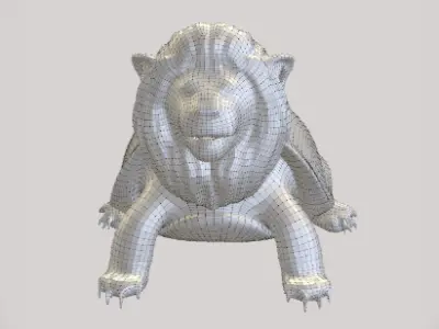 TURTLE LION BREED 3D model