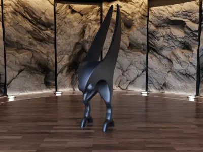 Seagul Creature Figure Fan Art Toy  3D print model