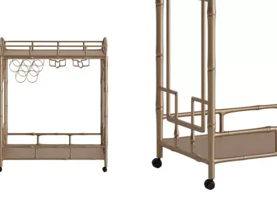 Segway Bar Cart 3D model