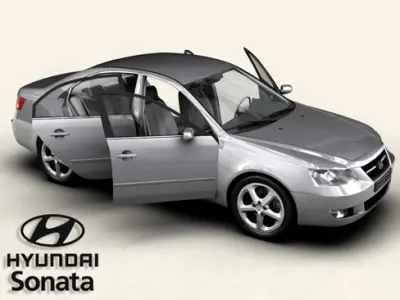 Hyundai Sonata 3D model