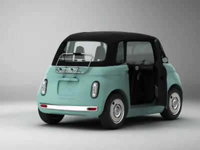 Fiat Topolino 2024 3D model