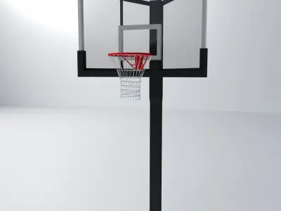 Basketball Backboard 3D model