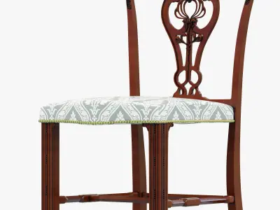 the stanley weiss collection Irish chair 3D model