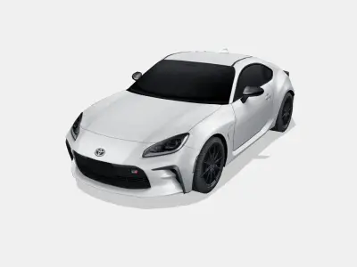 Toyota GR 86 2022 Low-poly 3D model