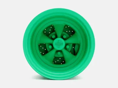 15x10 Cragar SS Wheel and Brake 3D print model