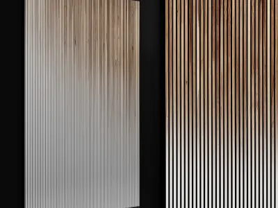 Narrow planks 3D model