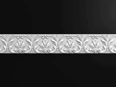 Carved molding  3D model