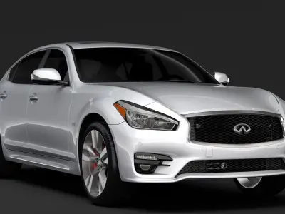 Infinity Q70 Long S 2018 3D model
