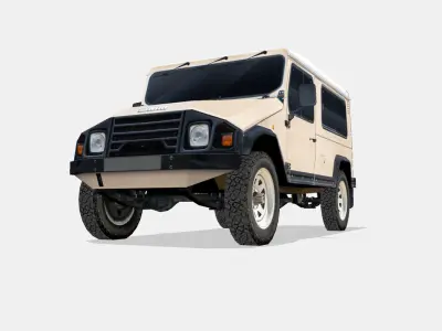 UMM Alter II 1990 Low-poly 3D model