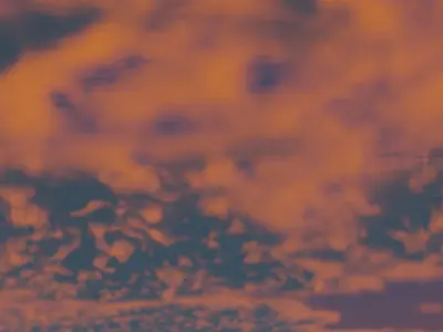 Seascape witht volumic clouds and dynamic sun Free 3D model