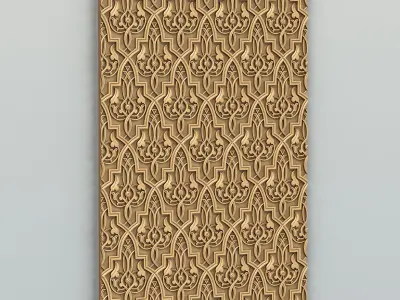 Wall panel 020 3D model