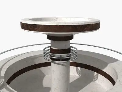 Fountain 06 3D model