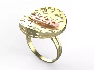 RING GOLD 3D print model purchase