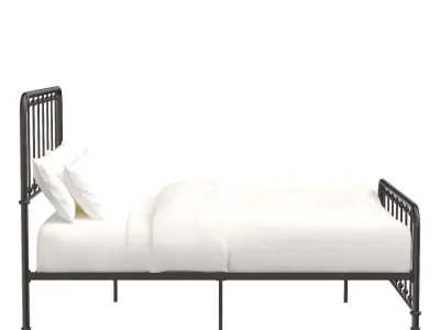 Larkspur Full Platform Bed 1638F-1 3D model