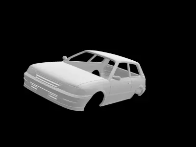 Toyota Corolla GT 1989 3D print model
