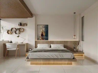  Bedroom interior 48 3D model