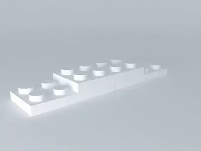LEGO BRICKS SHORT DIMENSION Free 3D model