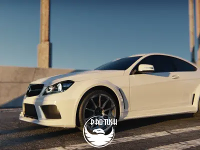 MERCEDES BENZ C63 3D model