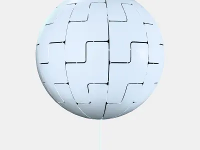 IKEA PS 2014 Pendant lamp 1 Low-poly 3D model