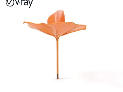 Sculptural Wind Sculpture Model Pack Low-poly 3D model