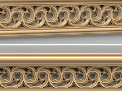 Molding 030 Gothic 3D model