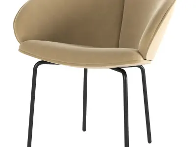 Chair Mobboli Peach 3D model
