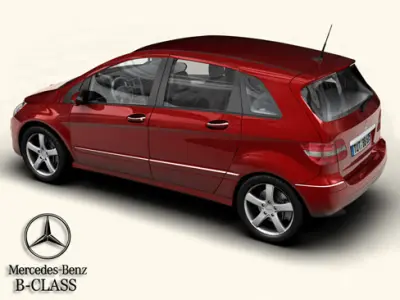 Mercedes B-Class 3D model