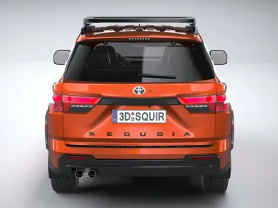 Toyota Sequoia TRD Pro 2024 3D model