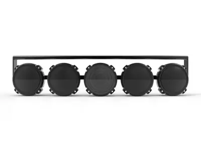KC LED LIGHT BAR 3D model