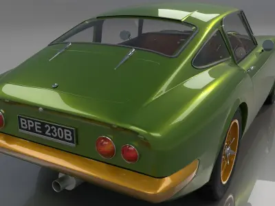 Lotus Elan 1964 Shapecraft High Poly 3D model